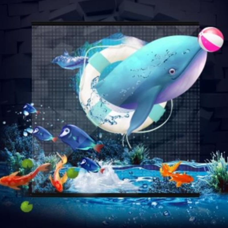 Σύντομη εισαγωγή σε διαφανή οθόνη ολογραφικής LED