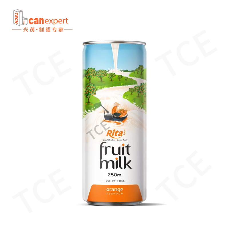 TCE-New Design Milk Beverage Tin Can Can Safe 0,25 mm Δοχεία στεγανοποίησης
