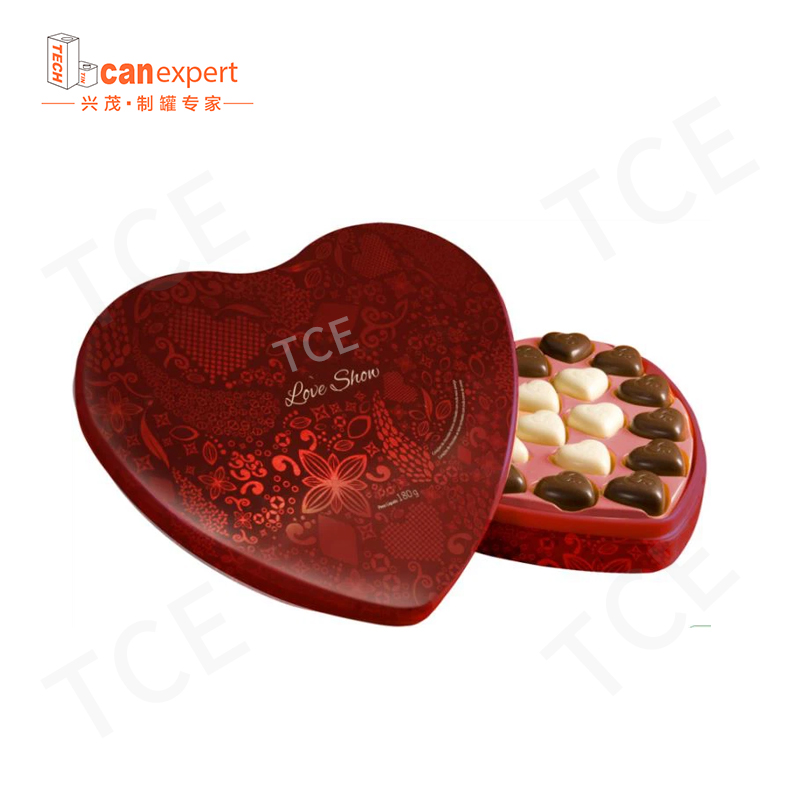 Προσαρμοσμένο μπισκότο κασσίτερο Caned Food Tin Packaging Metal Boxes ανάγλυφα βάζα κασσίτερου μπισκότο