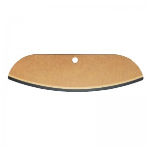 Pizza Rocker Food Safe Fiber Wood Προσαρμοσμένη σχεδίαση Pizza Cutter Pizza Slicer