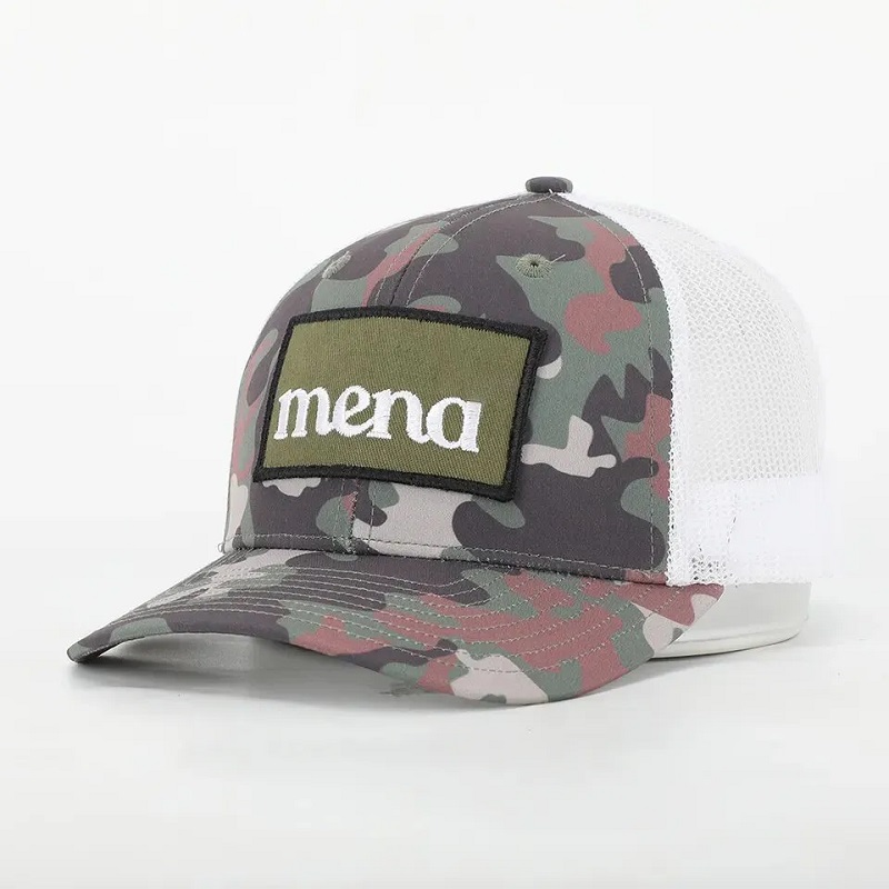 2023 Νέα άφιξη Kid μέγεθος φορτηγών καπέλο 6 λογότυπο πάνελ με ετικέτα patch trucker cap custom made trucker καπέλα