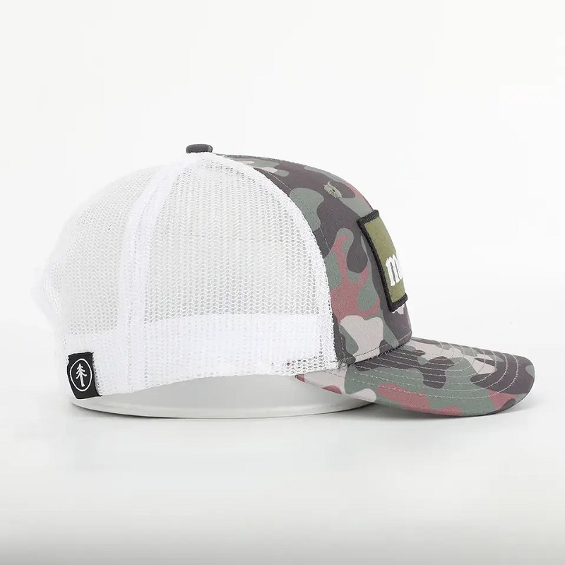 2023 Νέα άφιξη Kid μέγεθος φορτηγών καπέλο 6 λογότυπο πάνελ με ετικέτα patch trucker cap custom made trucker καπέλα