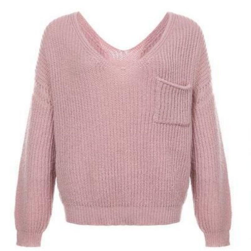 Γυναίκες προσαρμοσμένο και πουλόβερ μόδας