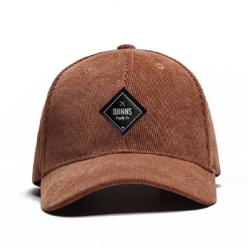 Προσαρμοσμένα σπορ καπέλα Sun Hat Men Design Hat Cap Gorras de Beisbol Corduroy Μπέιζμπολ καπέλο