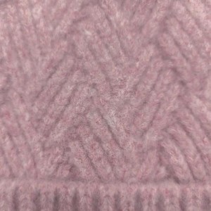 Ζεστό χειμερινό μείγμα μόδας καλώδιο επίπεδη πλέξιμο καπέλο