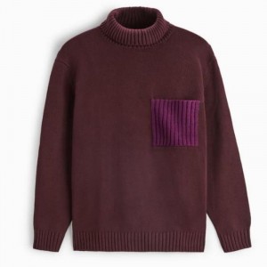 2023 Χειμερινό ζεστό πουλόβερ Turtleneck Pullover για άνδρες