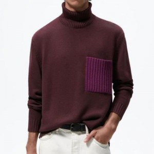 2023 Χειμερινό ζεστό πουλόβερ Turtleneck Pullover για άνδρες