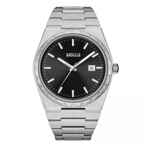 BAOGELA 40mm μάρκα All Gold Gold Steam Steel Men \\\\ Wristwatch Classic Business 50m Αδιάβροχη Ιαπωνία Κίνηση Quartz Watch for Men 22801