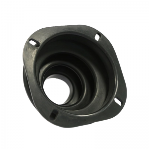 Αυτοκίνητες μαύρες μπότες σκόνης από καουτσούκ