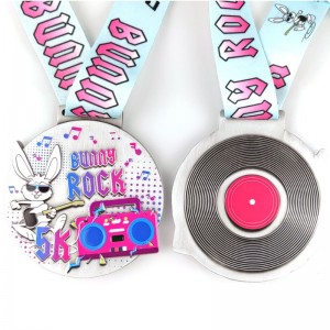 Προσαρμοσμένα μετάλλια αγώνων που τρέχουν 10K μετάλλια αθλητικά πρόκληση μετάλλια μαραθωνίου τελικών μετάλλων