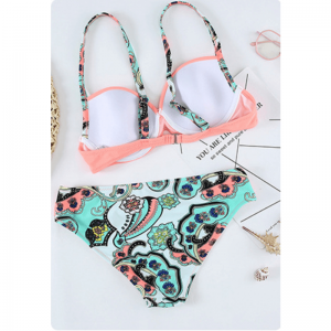 Εκτύπωση συν μέγεθος σέξι μαγιό μπικίνι