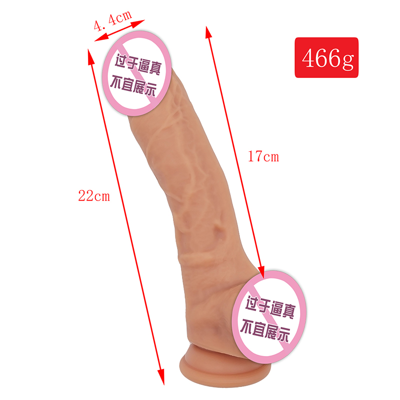 808 Διεύρυνση του πέους Τηλεσκοπική ώθηση πέος σκύλος τεράστια πρωκτική δονητή σεξ παιχνίδι μεγάλο μακρύ ρεαλιστικό dildo για τις γυναίκες