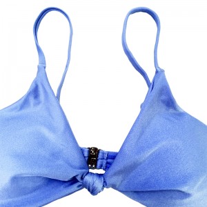 Στερεό χρώμα σέξι μαγιό λουτρών πίσω