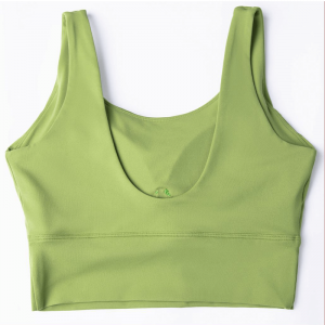 Σταθερό φλιτζάνι σχήμα U Συλλέξτε αθλητικό σουτιέν