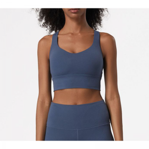 Συν το μέγεθος cross patded αθλητικό σουτιέν