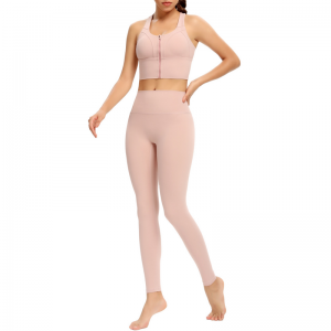 Φερμουάρ απρόσκοπτη σταυρό σετ Γιόγκα