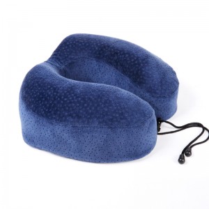 U σχήμα συμπαγής μαξιλάρι ταξιδιού