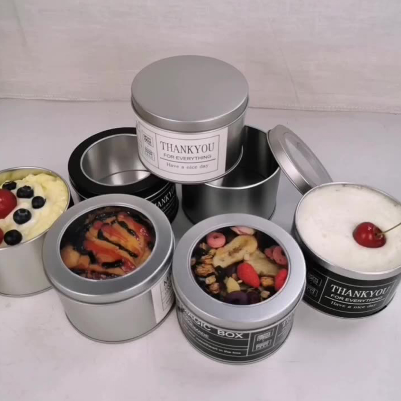 Στρογγυλή Mousse Cake Box Factory Χονδρική μπορεί να είναι προσαρμοσμένο κουτί συσκευασίας τροφίμων
