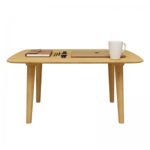 Μπαμπού τελικό τραπέζι 31 ιντσών τραπέζι τσαγιού καφέ για σαλόνι καθιστικό σπίτι έπιπλα σπίτι