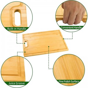 Bamboo Cutting Board με αυλάκι