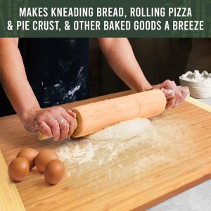 Μπλοκ κοπής κουζίνας μπαμπού