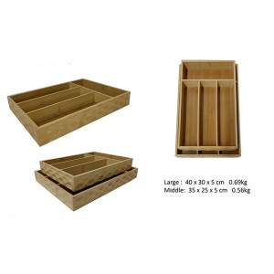 Διοργανωτής μαχαιροπήρουνα μπαμπού