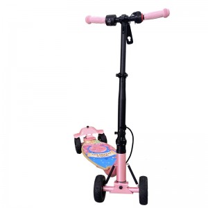 H1-5.5inch Teenager Folding 4 τροχούς E-Scooter