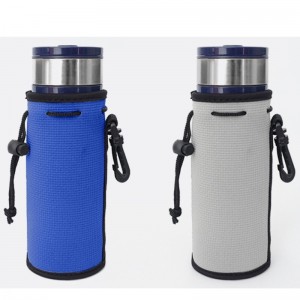 Προσαρμοσμένο λογότυπο Χρώμα Νεοπρένιο Νερό μπουκάλι μανίκι Ρουτς κορδόνι και καλύμματα κυπέλλου πόρπης