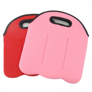Χονδρικό νεοπρένιο ύφασμα 6 πακέτο μπύρας Neoprene τσάντα κόκκινο κρασί ψυγείο για πικ -νικ παραλία