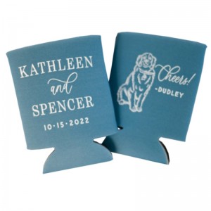 Χονδρικό έθιμο ψύκτη αφρού ψύκτη μπύρα κατόχου μπορεί να μανίκια μονωμένο λεπτό φθηνό 3 4 5mm 330ml ψύκτη koozy με λογότυπο