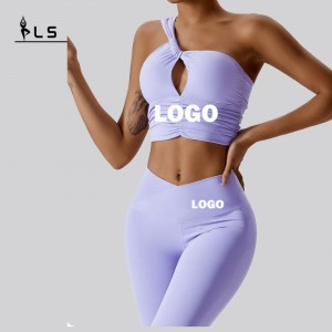 Sc1064 κυρίες γιόγκα σετ γυναικείων αθλητικών γυμναστηρίων