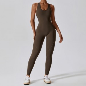 SC1071 Γυναίκες Jumpsuits Gym Romper One Piece Gym Φορέστε ενεργή προπόνηση Πλήρης κοστούμι