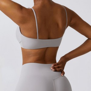SC10135 Fitness Sports Bra Custom Logo Ladies Compression Soft Quick Dry Yoga Running Gym Sexy Sports Bra