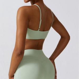 SC10162 Hot Sexy Workout Stretch Running Sports Bra Women High Impact Υποστήριξη γιλέκο Sports Sports Bra