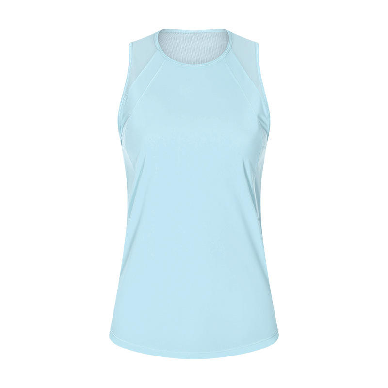 SC10244 Spring Fashion Loose Blouse Yoga Vest Tank Tops Hollow Workout Tops Γυναίκες Γιόγκα