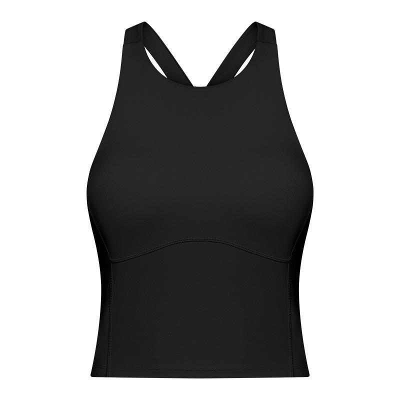 SC10246 Fitness Crops Tops Tank Top Women \\ T-shirts Vest Sportswear Workout Δεξαμενή Γιόγκα Top για Γυναίκα