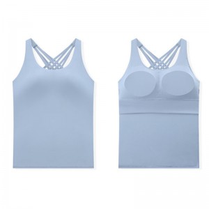 SC10251 Custom Tank Top Stringer Top Top Bodybuilding Spring Fashion Loose Blouse Yoga Vest