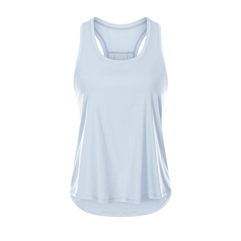 SC10256 Κυρίες Tank Tops Spring Fashion Loose Blouse Yoga Vest Tops Γυναικεία δεξαμενή γιόγκα Open Back Back