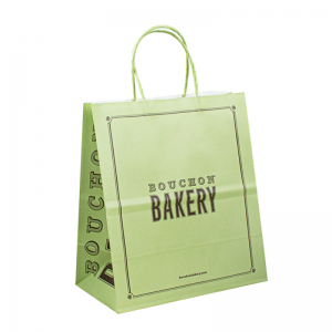 Χονδρικό ανακυκλωμένο υλικό Craft Bolsa de Papel μίας χρήσης καφέ λευκές τσάντες χαρτιού για φαγητό