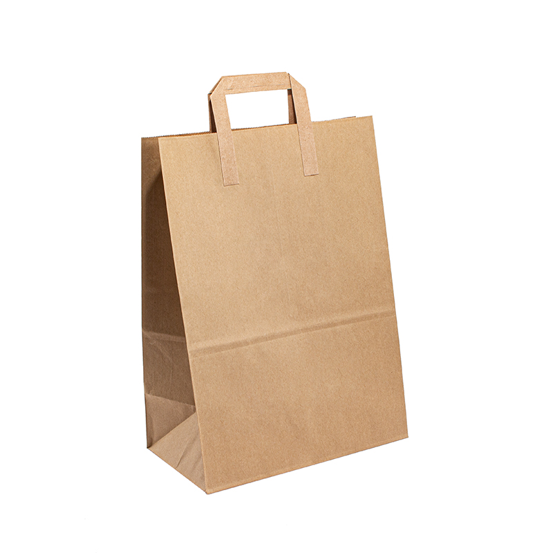 Kraft Retail Bolsas Luxury Bag με το δικό σας λογότυπο Kraft χάρτινη τσάντα με λαβή