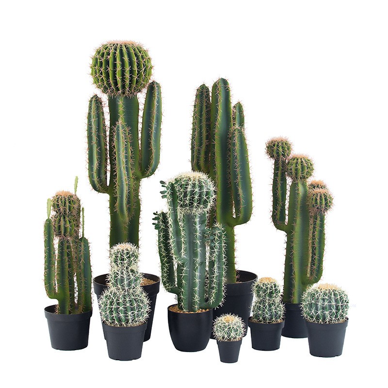 Υψηλής ποιότητας προσαρμοσμένο διακοσμητικό μεγάλο μέγεθος faux cactus τεχνητό cactus φυτά