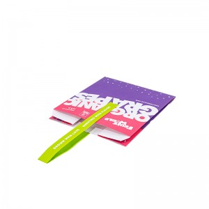 Λιπαρή απόδειξη λευκών θήκη χαρτιού kraf