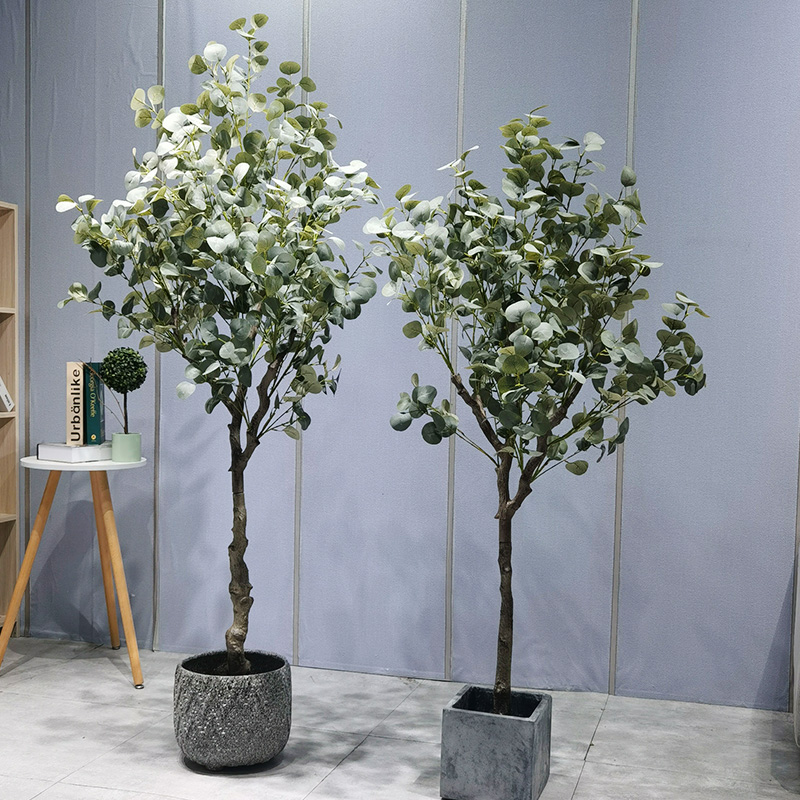 Έκδοση προϊόντος: Εξαιρετική τεχνητή ευκαλύπτου δέντρο - μια υπέροχη επιλογή για εσωτερική πράσινη