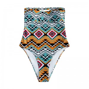 Σέξι στράπλες εθνοτική εκτύπωση