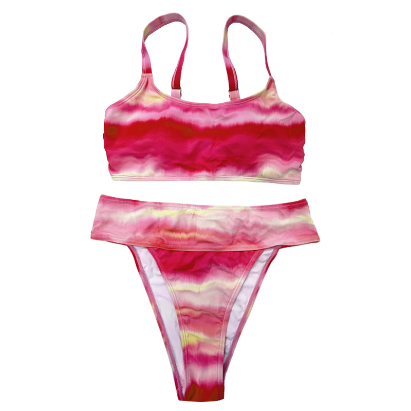 Rose-Pink Gradient με ευρείες πτυχές άνεσης του ιμάντα ώμου