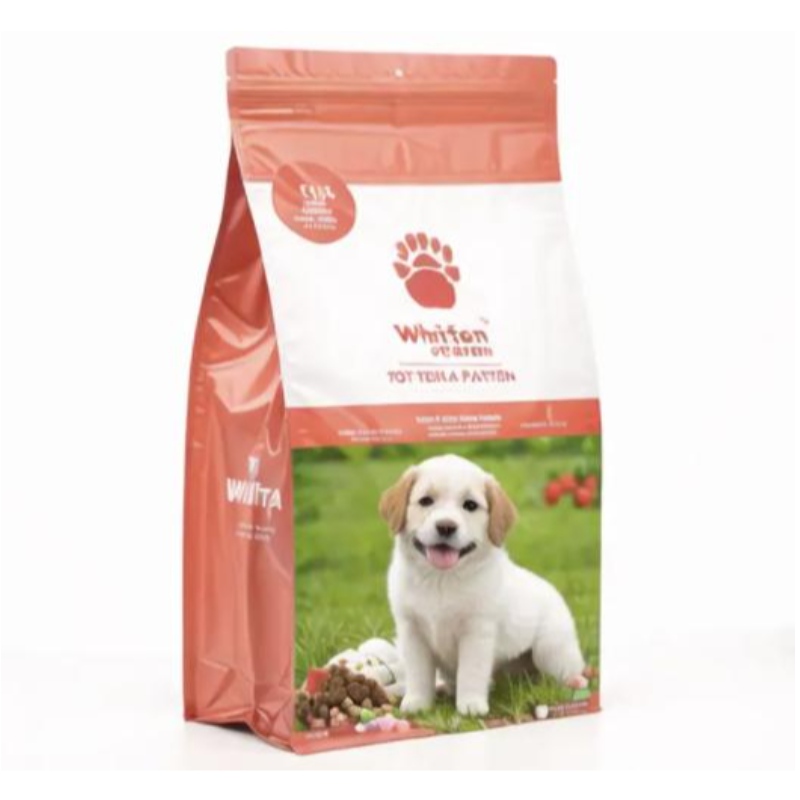 Ανακυκλωμένο πλαστικό σκυλί κατοικίδιων ζώων απολαύσεις ρυθμιστικού φερμουάρ Lock Bag Dog Food Packaging τσάντα με slider κατοικίδιων τροφίμων τσάντα τροφίμων
