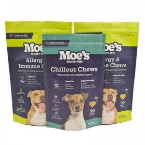 Προσαρμοσμένη σχεδίαση συσκευασία φερμουάρ σακούλα πλαστικές σακούλες λογότυπο