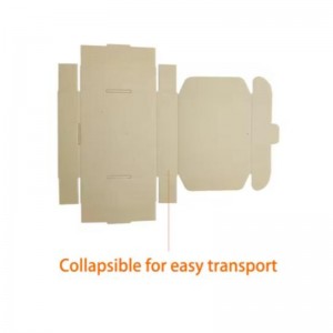 Custom Design Logo Εκτύπωση πολυτελείας κυματοειδές συσκευασία δώρο αποστολής συσκευασίας χαρτοκιβώτιο