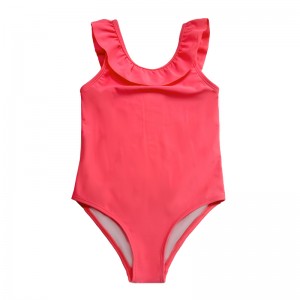 Baby Custom Swimwear Ruffle-Strap Baby Swimwear OEM Swimwear Beachwear Παιδιά Κορίτσια