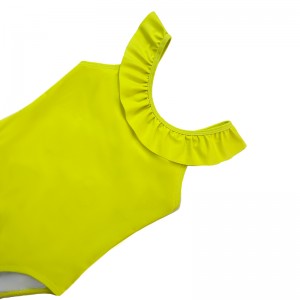 Ruffle-strap παιδιά μαγιό εκκαθάριση πλεόνασμα μωρών μαγιό κορίτσια μαγιό παιδιά μπικίνι